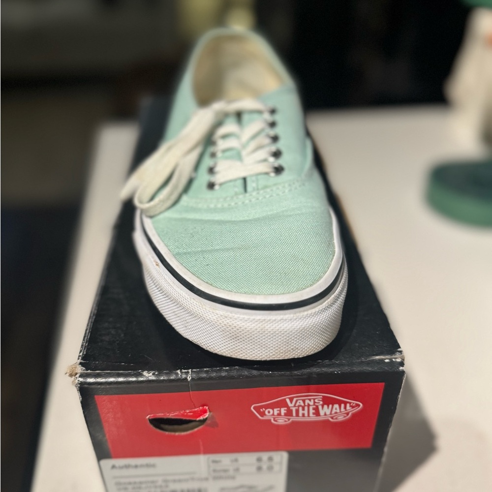 Vans classic, Tiffany, blue, size 8